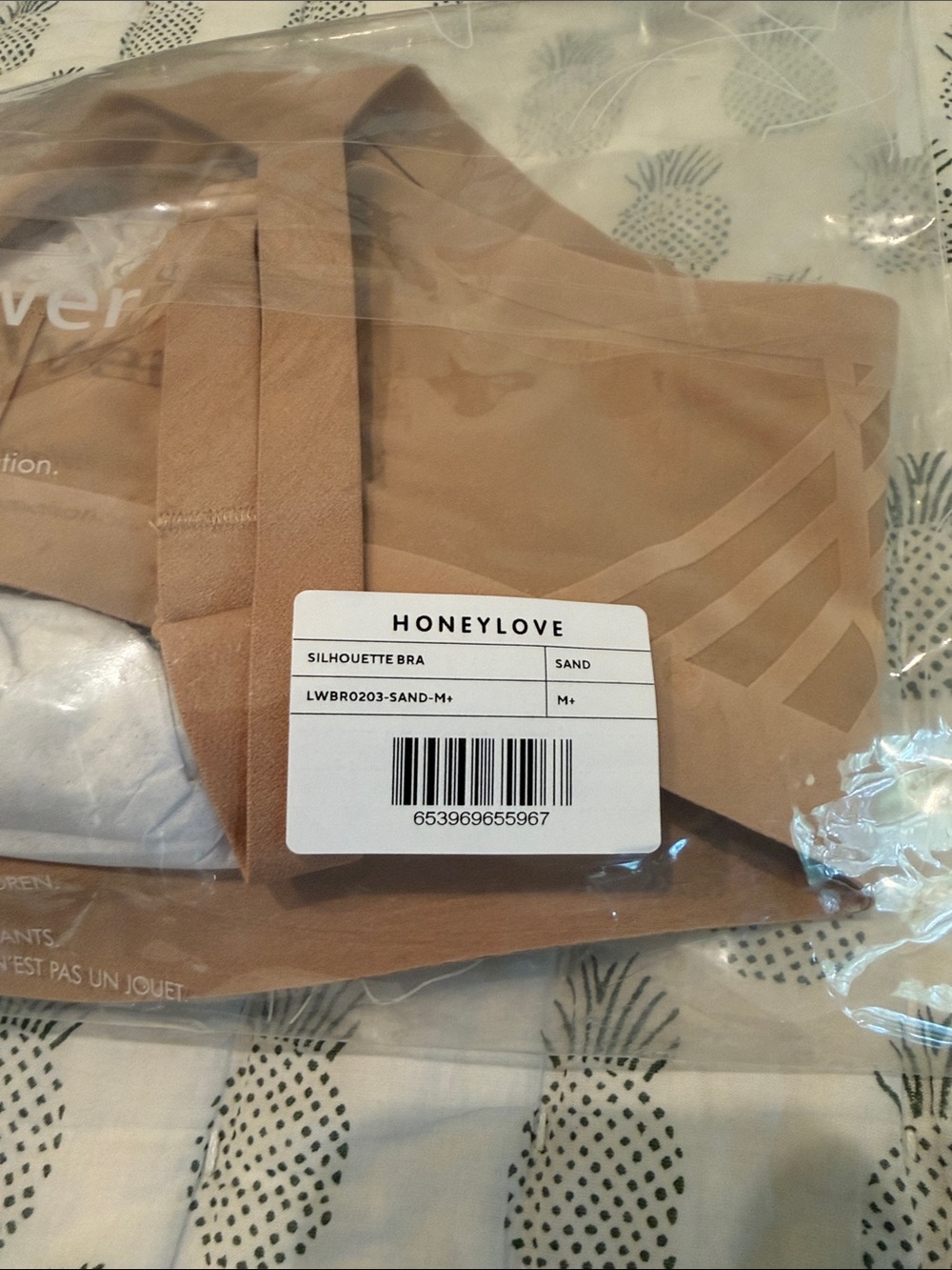 Honeylove Beige Seamless Silhouette Support Bra- Sand - Picture 2 of 3